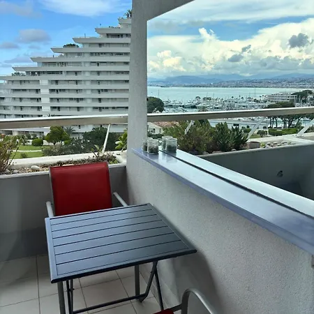 Sea & Port View Cozy At Marina Baie Des Anges Lejlighed *
